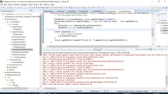 JSP Servlet MySQL- create, read, update and delete (CRUD) Example смотреть онлайн