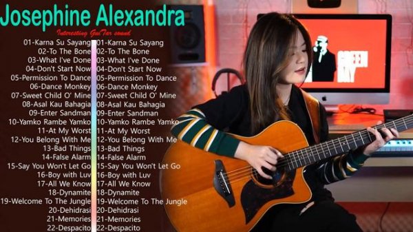 Best of Josephine Alexandra 2022 || Top 22 great Guitar songs performed by Josephine Alexandra