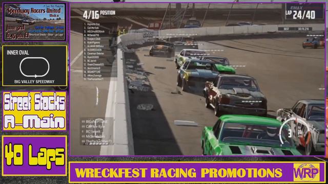 2021 SP Wreckfest Series | Speedway Racers United S2 Week 11 (SP High Gear) смотреть онлайн