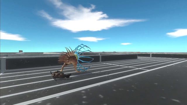 Trying to escape from DEATH TOUCH ALIEN - Animal Revolt Battle Simulator ARBS смотреть онлайн