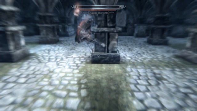 Skyrim! Танцуют все! И дети не исключение! смотреть онлайн