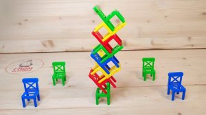 Игра настольная БАЛАНСИРУЮЩИЕ СТУЛЬЧИКИ