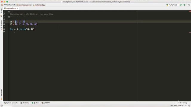 Learn Python 3 From Scratch - Iterating Multiple Lists Using the Zip Function смотреть онлайн