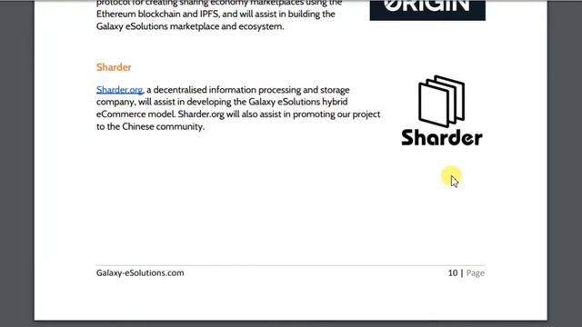 ICO WP Galaxy eSolutions смотреть онлайн