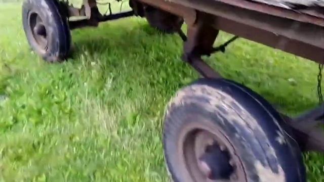 Обзор колёс на прицеп 2 птс 4. (Колеса от самолёта) смотреть онлайн