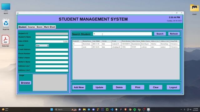 Student Management System Project | JAVA Project with Source Code | JAVA & MySQL смотреть онлайн