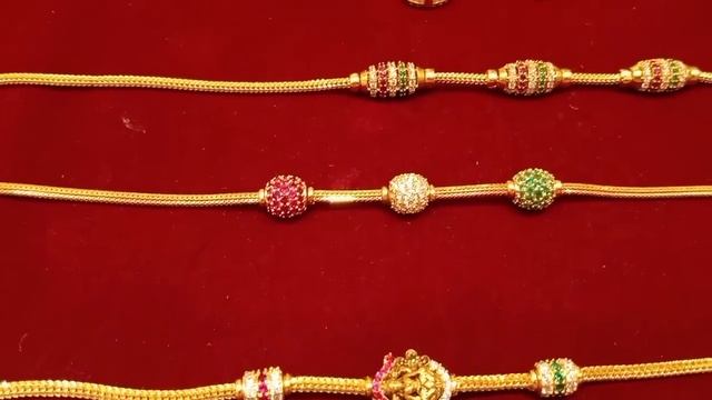 2 பவுன் முதல் முகப்பு வைத்த தாலி செயின்/ Gold And Diamond Light weight Mugappu thali chain design смотреть онлайн
