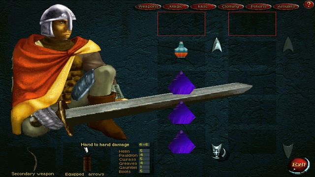 An Elder Scrolls Legend: Battlespire (PC) - Walkthrough Level 5 - Chimera of Desolation смотреть онлайн