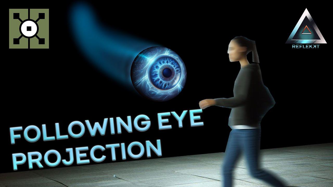 Interactive Eye Projection with Webcam or Kinect - TouchDesigner Tutorial 009 смотреть онлайн