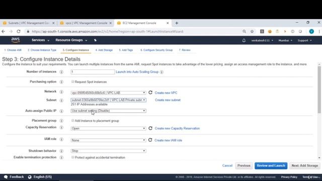Amazon Web Services (AWS) Tutorial: AWS VPC and VPC Peering смотреть онлайн
