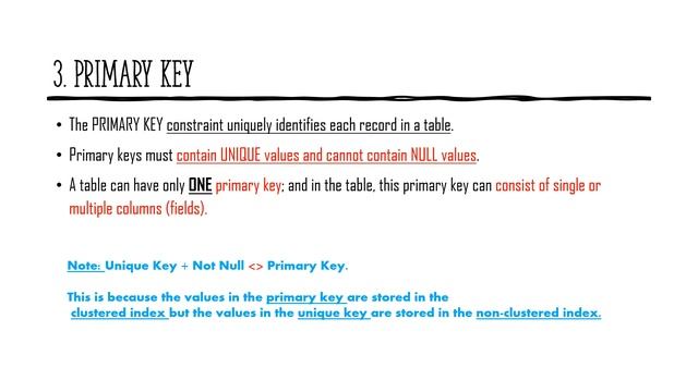 SQL Interview Question - What is Primary Key in SQL server? смотреть онлайн