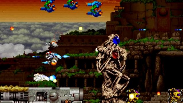 R-Type Leo [Arcade] - Gameplay Full Game - Complete Playthrough смотреть онлайн