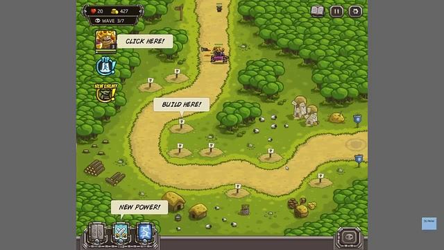 Активация Premium в Kingdom Rush и получение 15 звезд. смотреть онлайн