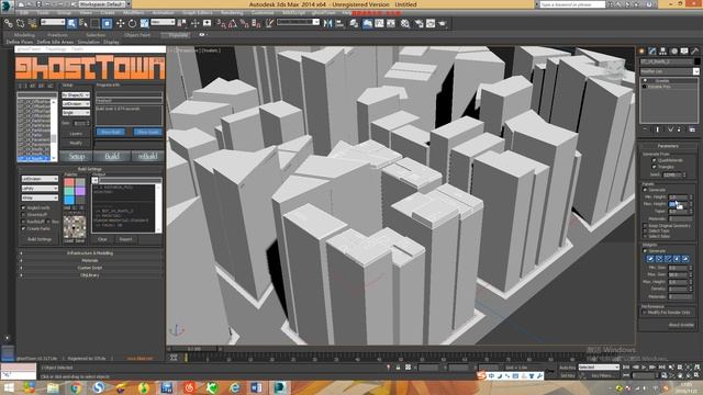 Fum- Quick Cityscape Tutorial (ghost Town, Greeble And Population)