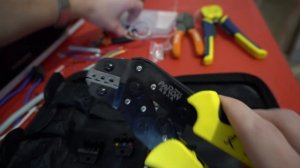 Набор инструментов для соединения проводов. Кримпер и стриппер, JX-1301S и Paron JX-1601