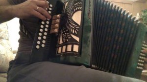 На гармошке Галина