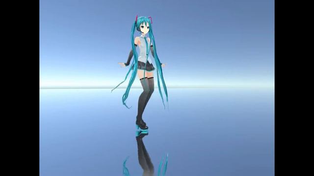 Демо использования MMD-анимации в Unity смотреть онлайн