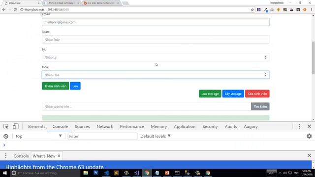 6 AJAX JQUERY Phan2 AJAX PUT API смотреть онлайн