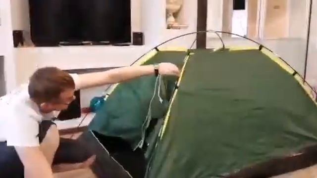 Обзор двухместной палатки туристической @Arizona