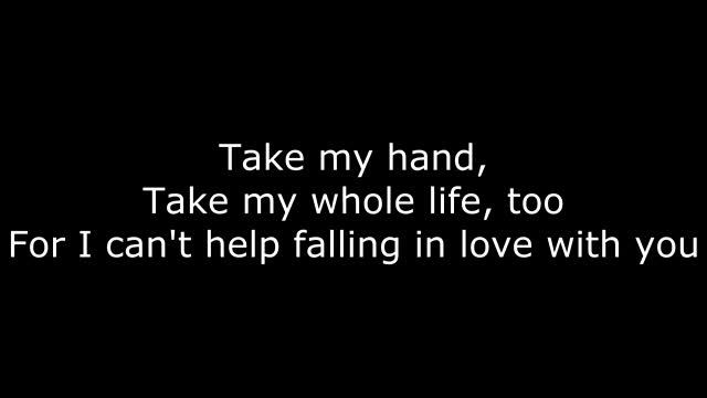 Cant help falling in love - Elvis Presley (Cover) смотреть онлайн