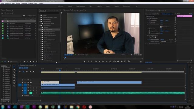 Работа с панелями в Adobe Premiere Pro l Курс "Я ВИДЕОБЛОГЕР" l Модуль 7. Монтаж l Урок 3 смотреть онлайн