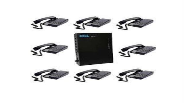 Tubros CCL EPABX Intercom System 108S for 8 line Intercommunication (Black) смотреть онлайн