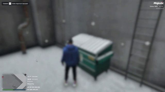 ЛУТАЮ ТОПОВЫЕ МУСОРКИ MAJESTIC ГТА 5 не РП СКОЛЬКО Я ЗАРАБОТАЛ? ДЭЧИ ГТА 5 / ЧАСТЬ 1 смотреть онлайн