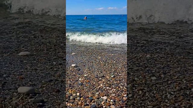 Черное море - рано утром, такое красивые ☀🌊 Сочи Кудепста, Бархатный сезон 11 сентября 2022 смотреть онлайн