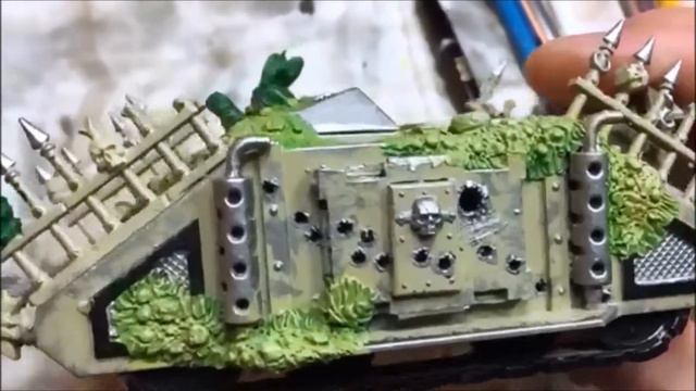 Add Bullet Holes to Rhinos / Vehicles! Warhammer 40k Tabletop Tips! смотреть онлайн