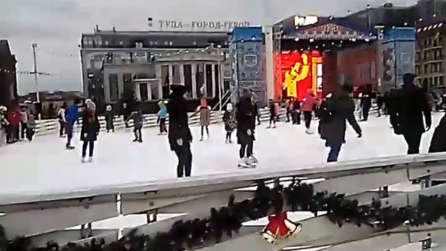 Новый год 2018 город Тула, главная ёлка города и площать! смотреть онлайн