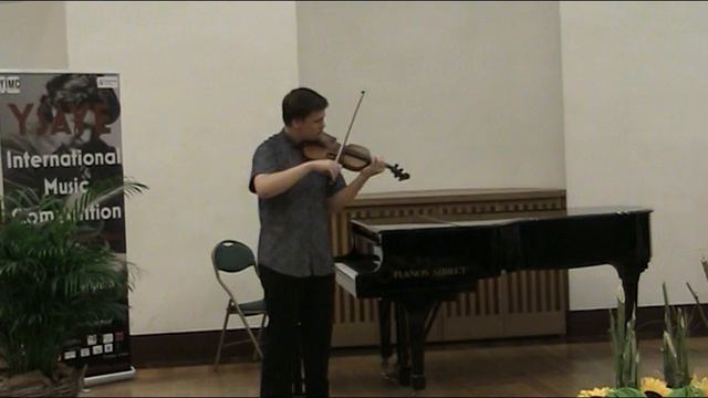 Vyacheslav Ermolaev, 15y.o., Russia. Bach Partita n.2 (Sarabanda, Gigue), Paganini Caprice n.23 смотреть онлайн