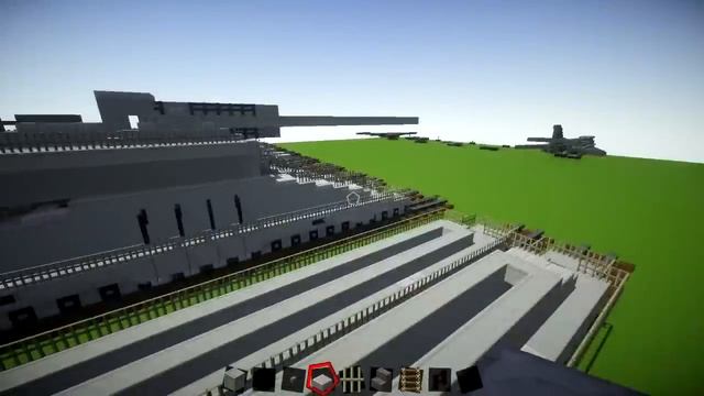 Minecraft: Railway Gun Tutorial (Schwerer Gustav/Dora) смотреть онлайн