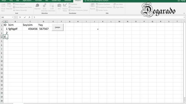 Excel VBA (Makro) Dersleri - UserForm ile hücrelere veri kaydı girişi - Örnek Program -1 смотреть онлайн