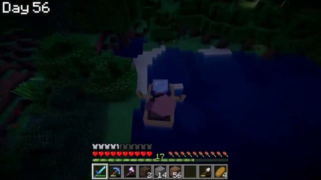 100 Days in a Minecraft World смотреть онлайн