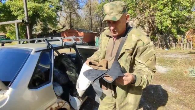 Передача маскировочных сетей для военных