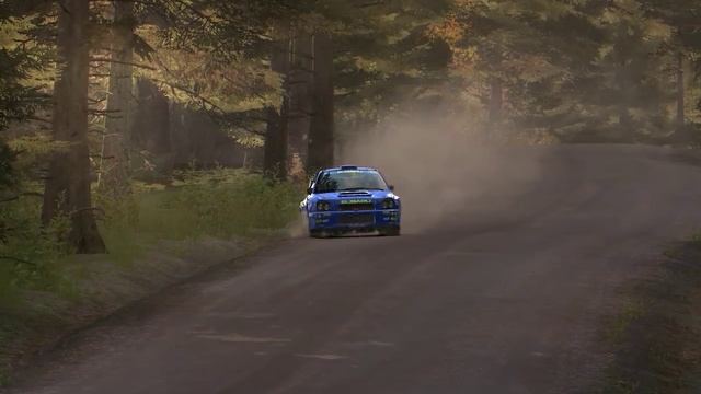 DiRT Rally PC - SlowMotion - Subaru Impreza WRC 2001
