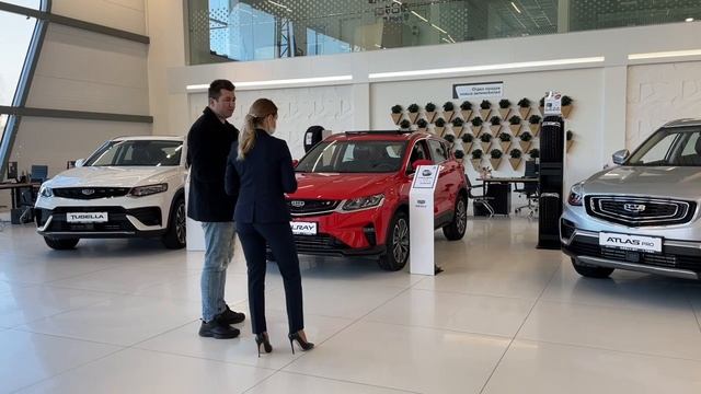 АВТОСАЛОН Geely НОВЫЙ ЭЛЕКТРОКАР Geely Geometry C смотреть онлайн