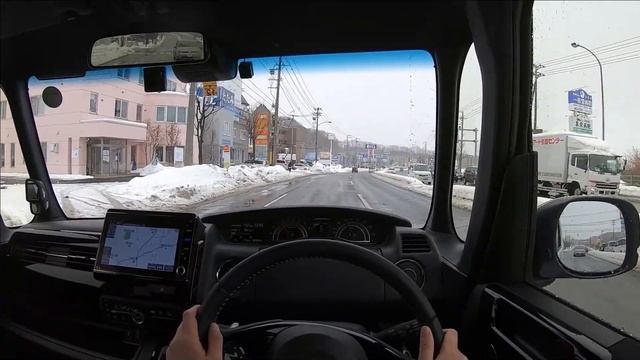 【Test Drive】2020 MC HONDA N-BOX Custom 660cc Turbo 4WD - POV Drive смотреть онлайн