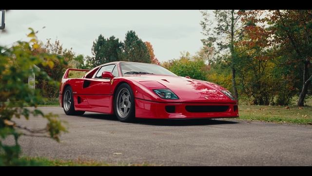 Ferrari F40 Interior Exterior Drive [4K]