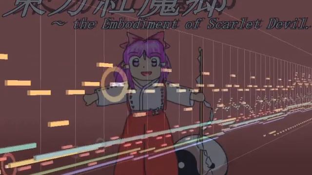 【東方旧作風アレンジ】紅より儚い永遠 смотреть онлайн