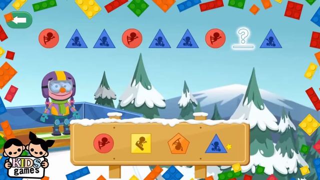 030_Sesame Street_ Grover's Winter Games - Kids Learn Numbers Shape Matchup - Fun Kids Learning Vid смотреть онлайн