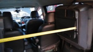 Размеры багажника ХОНДА ФРИД.