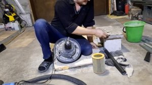 модернизация строительного пылесоса Deko 1200 30s