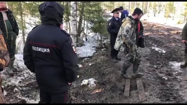 Противостояние с полицией на Шиесе. Архангельская область. смотреть онлайн