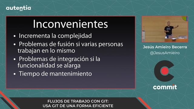 Jesús Amieiro Becerra - Flujos de trabajo con Git: usa Git de una forma eficiente смотреть онлайн
