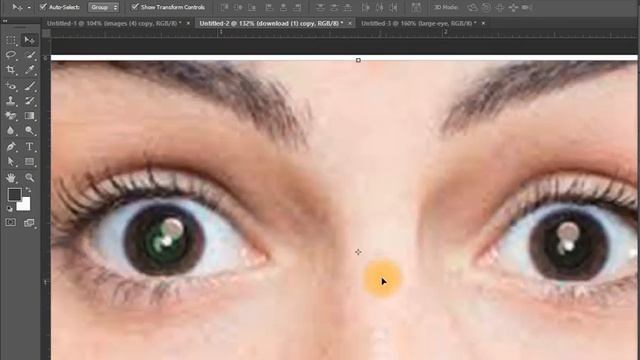 How to remove red eye in photoshop 2021 || Red Eye tools смотреть онлайн