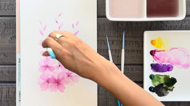 Plus: The ULTIMATE Reveal…BEST Palettes EVER! Easy Watercolor Gladiolus Flowers! Meeden Review!