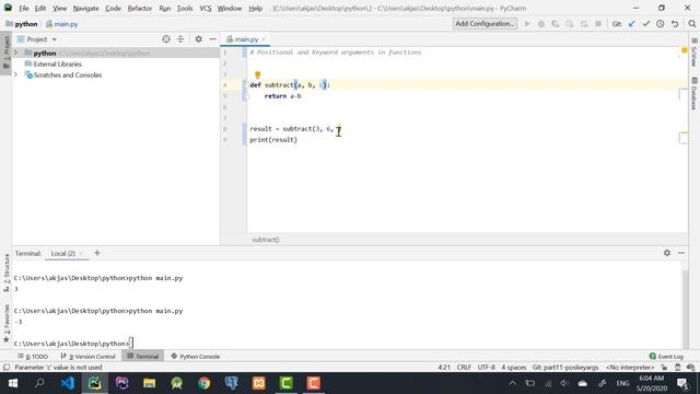 Python Tutorial for Beginners : Part 11 - Positional & Keyword Arguments in Python смотреть онлайн