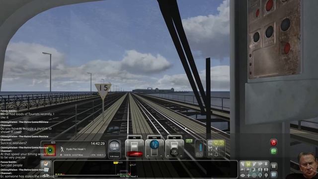 SWEARY TRAIN SIMULATOR (Isle Of Wight lines Class 483 and 0-4-0T Invincible) смотреть онлайн
