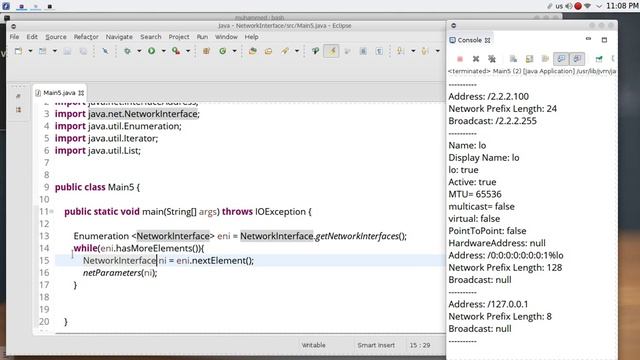 47 JAVA Networking Network Interface смотреть онлайн